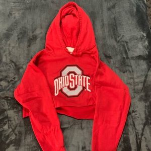 Cropped Ohio state hoodie